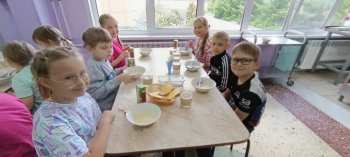 Первый день в летнем пришкольном лагере